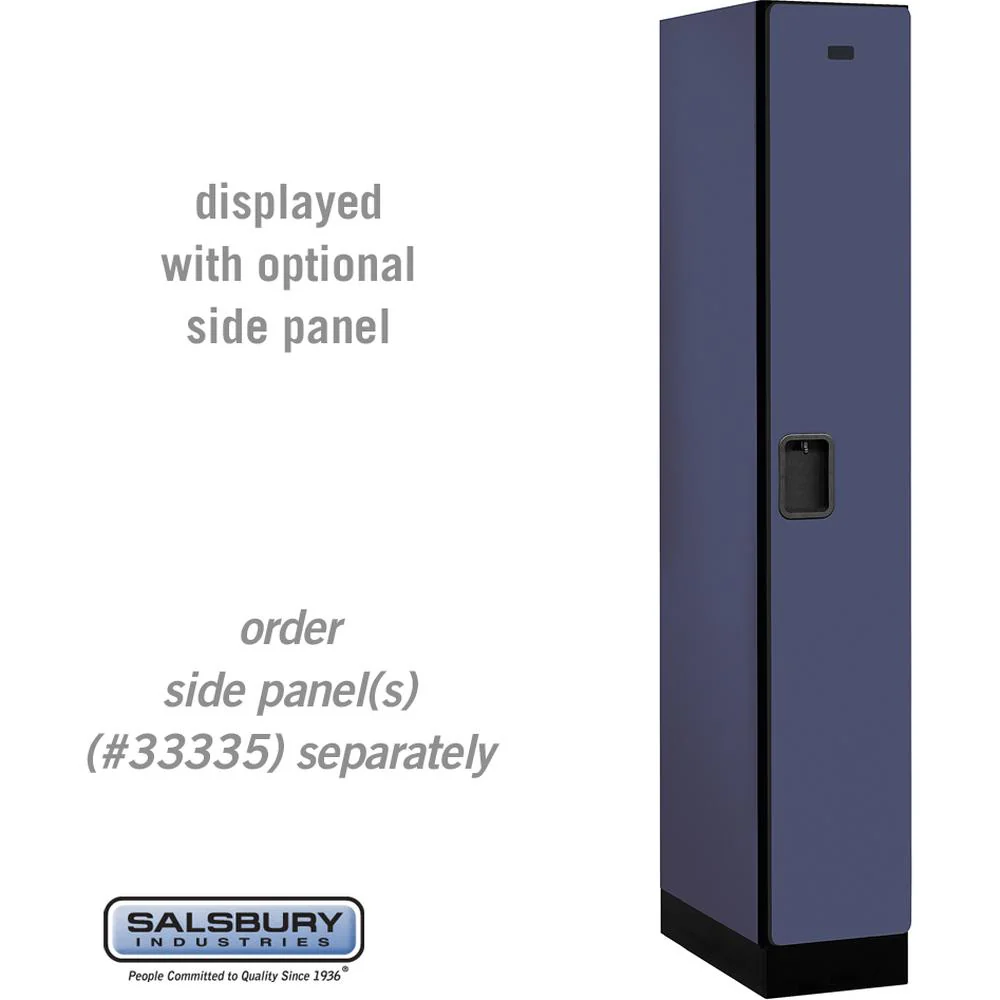 12" Wide Single Tier Designer Wood Locker - 1 Wide - 6 Feet High - 21" Deep by Salsbury - Image 12