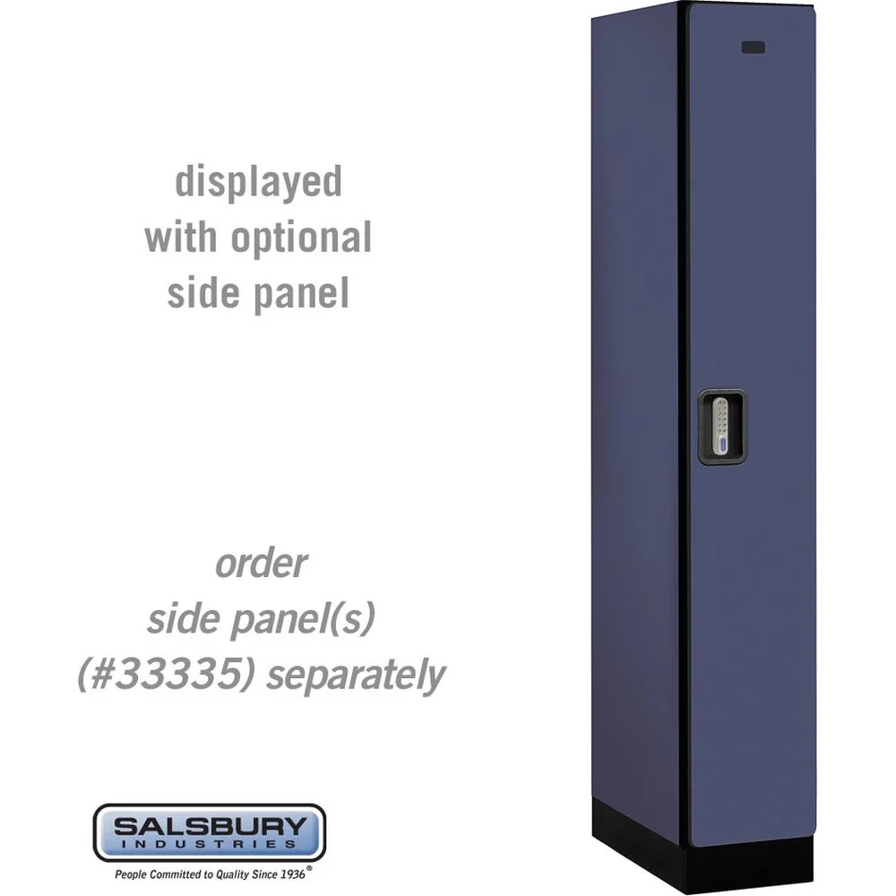 12" Wide Single Tier Designer Wood Locker - 1 Wide - 6 Feet High - 21" Deep by Salsbury - Image 15