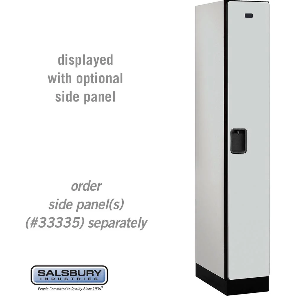 12" Wide Single Tier Designer Wood Locker - 1 Wide - 6 Feet High - 21" Deep by Salsbury - Image 22