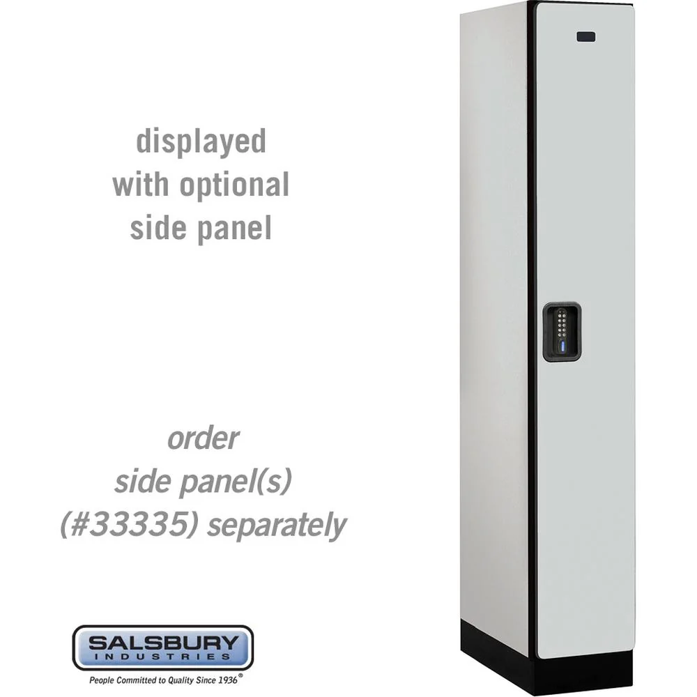 12" Wide Single Tier Designer Wood Locker - 1 Wide - 6 Feet High - 21" Deep by Salsbury - Image 23