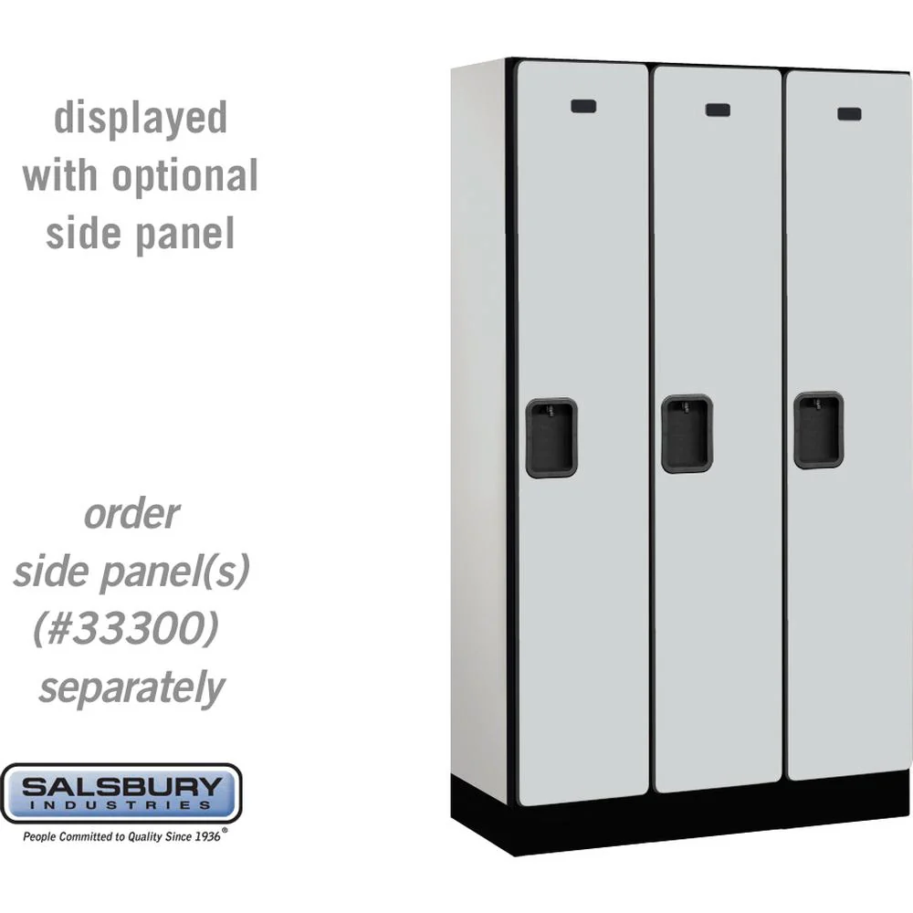 12" Wide Single Tier Designer Wood Locker - 3 Wide - 5 Feet High - 15" Deep by Salsbury - Image 22