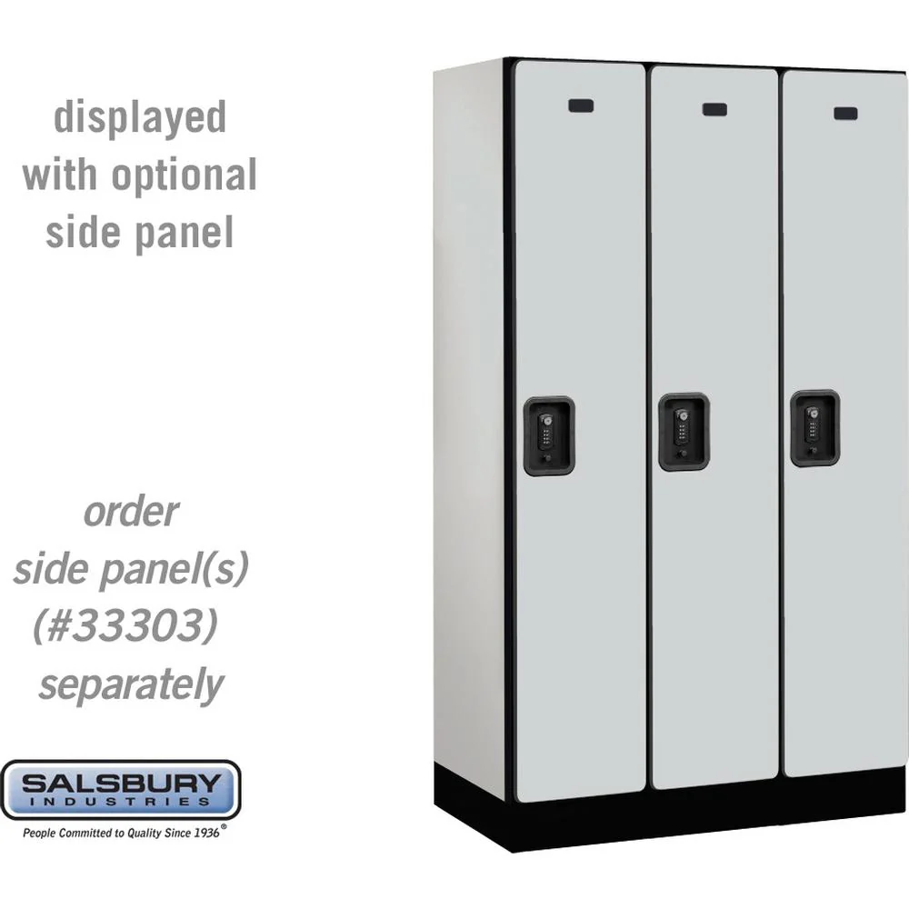 12" Wide Single Tier Designer Wood Locker - 3 Wide - 5 Feet High - 18" Deep by Salsbury - Image 24