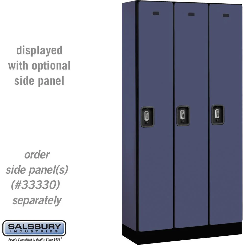 12" Wide Single Tier Designer Wood Locker - 3 Wide - 6 Feet High - 15" Deep by Salsbury - Image 16