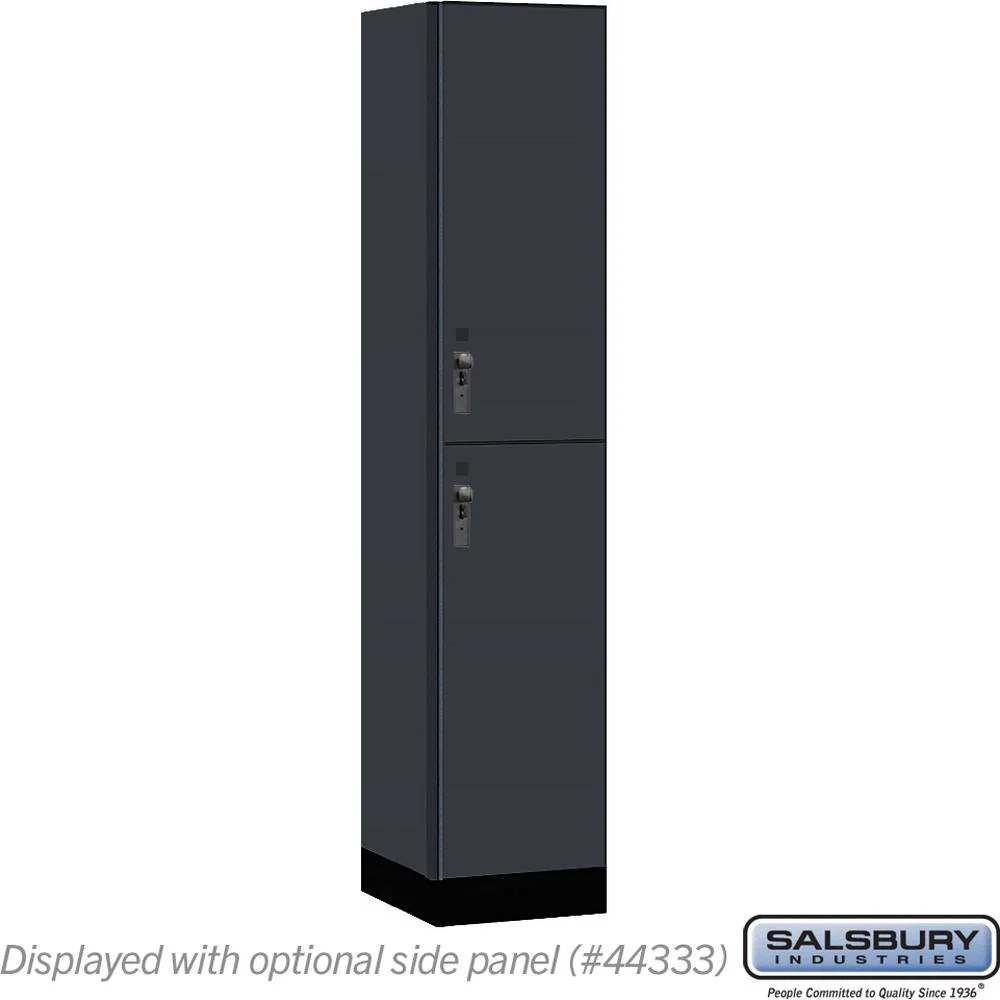 15" Wide Premier Wood Locker - Double Tier-1 Wide - 6 Feet High - 18" Deep by Salsbury - Image 13