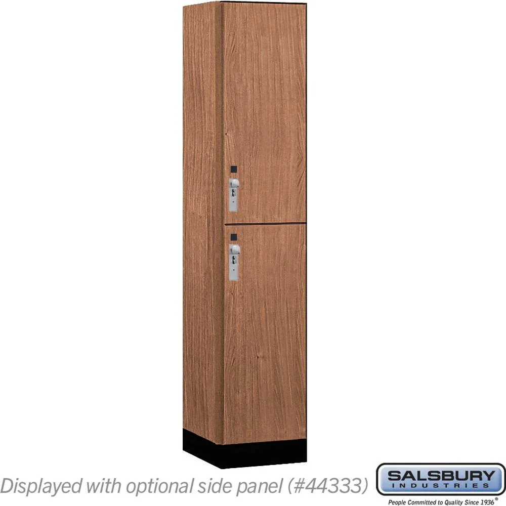 15" Wide Premier Wood Locker - Double Tier-1 Wide - 6 Feet High - 18" Deep by Salsbury - Image 22