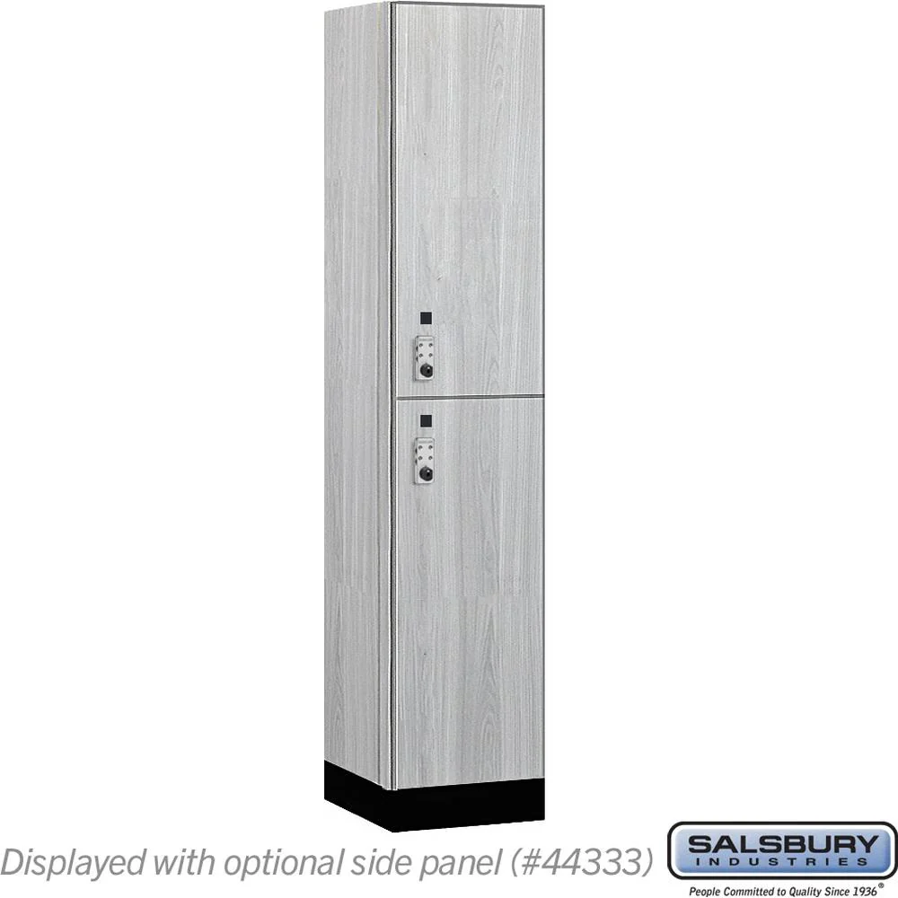 15" Wide Premier Wood Locker - Double Tier-1 Wide - 6 Feet High - 18" Deep by Salsbury - Image 30