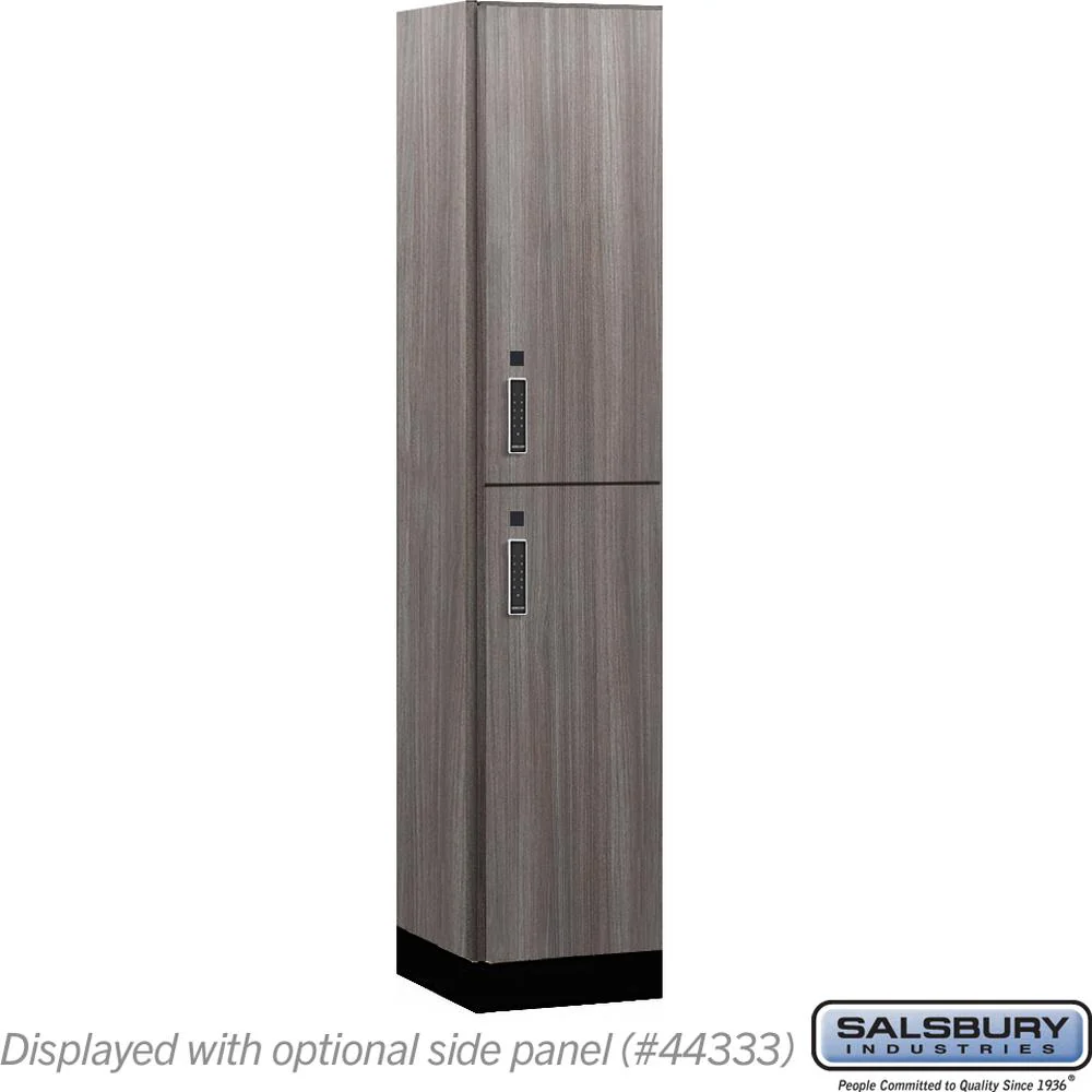 15" Wide Premier Wood Locker - Double Tier-1 Wide - 6 Feet High - 18" Deep by Salsbury - Image 32