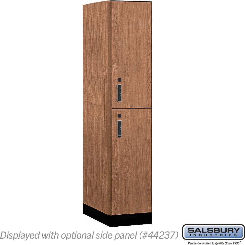 15" Wide Premier Wood Locker - Double Tier-1 Wide - 6 Feet High - 24" Deep by Salsbury - Image 20