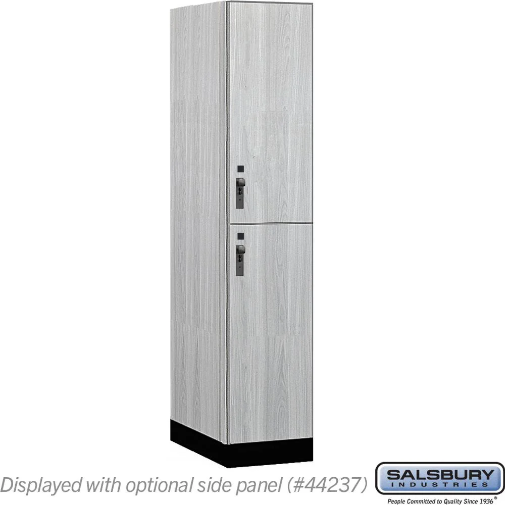 15" Wide Premier Wood Locker - Double Tier-1 Wide - 6 Feet High - 24" Deep by Salsbury - Image 25