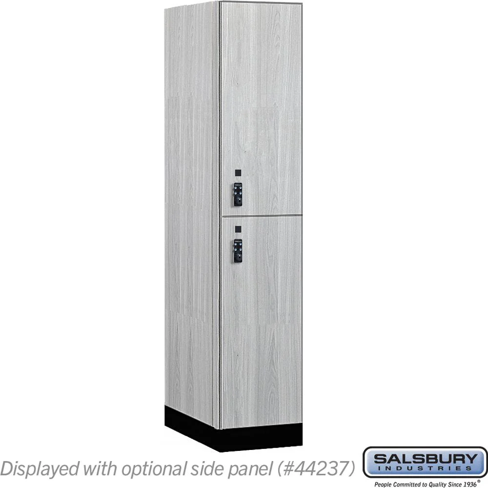 15" Wide Premier Wood Locker - Double Tier-1 Wide - 6 Feet High - 24" Deep by Salsbury - Image 27