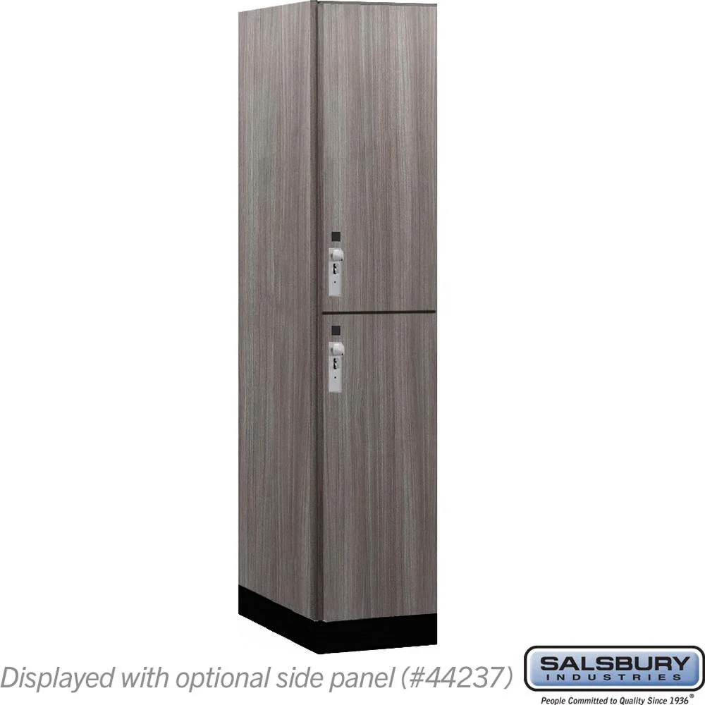 15" Wide Premier Wood Locker - Double Tier-1 Wide - 6 Feet High - 24" Deep by Salsbury - Image 34