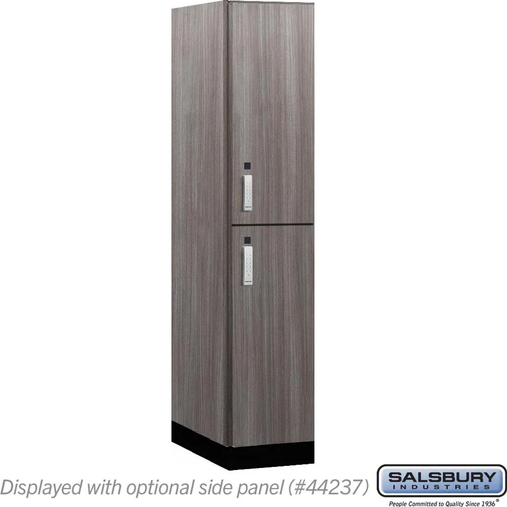 15" Wide Premier Wood Locker - Double Tier-1 Wide - 6 Feet High - 24" Deep by Salsbury - Image 35