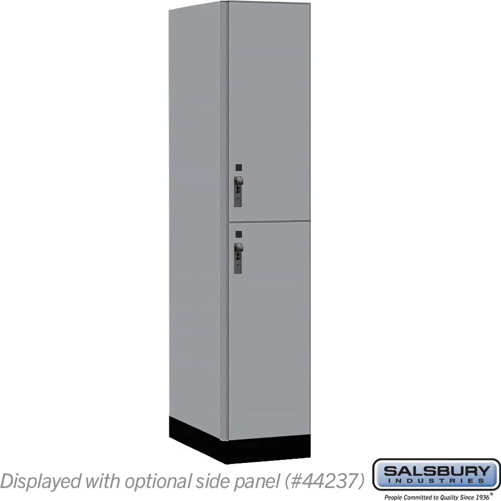 15" Wide Premier Wood Locker - Double Tier-1 Wide - 6 Feet High - 24" Deep by Salsbury - Image 37