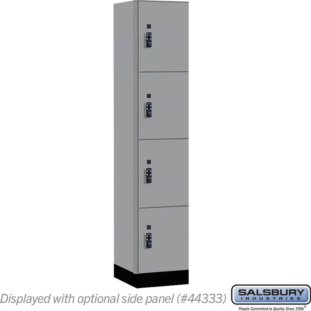 15" Wide Premier Wood Locker - Four Tier-1 Wide - 6 Feet High - 18" Deep by Salsbury - Image 39