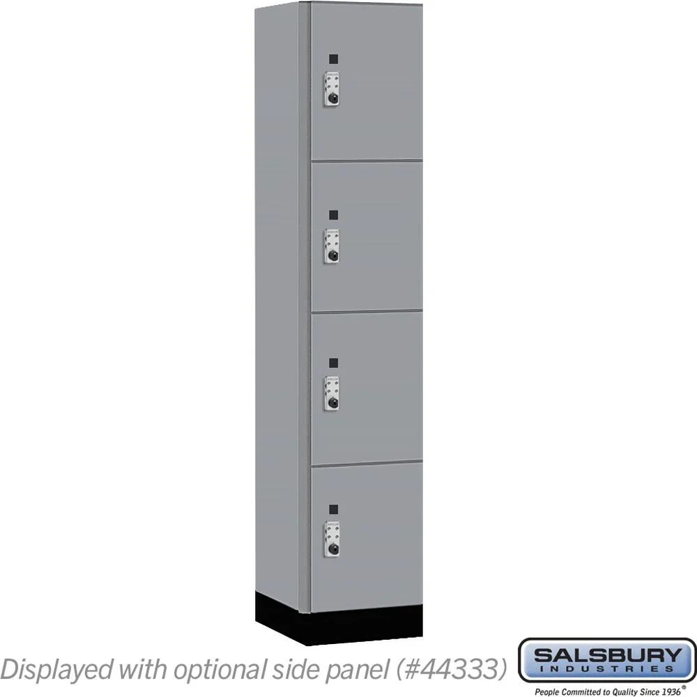 15" Wide Premier Wood Locker - Four Tier-1 Wide - 6 Feet High - 18" Deep by Salsbury - Image 42