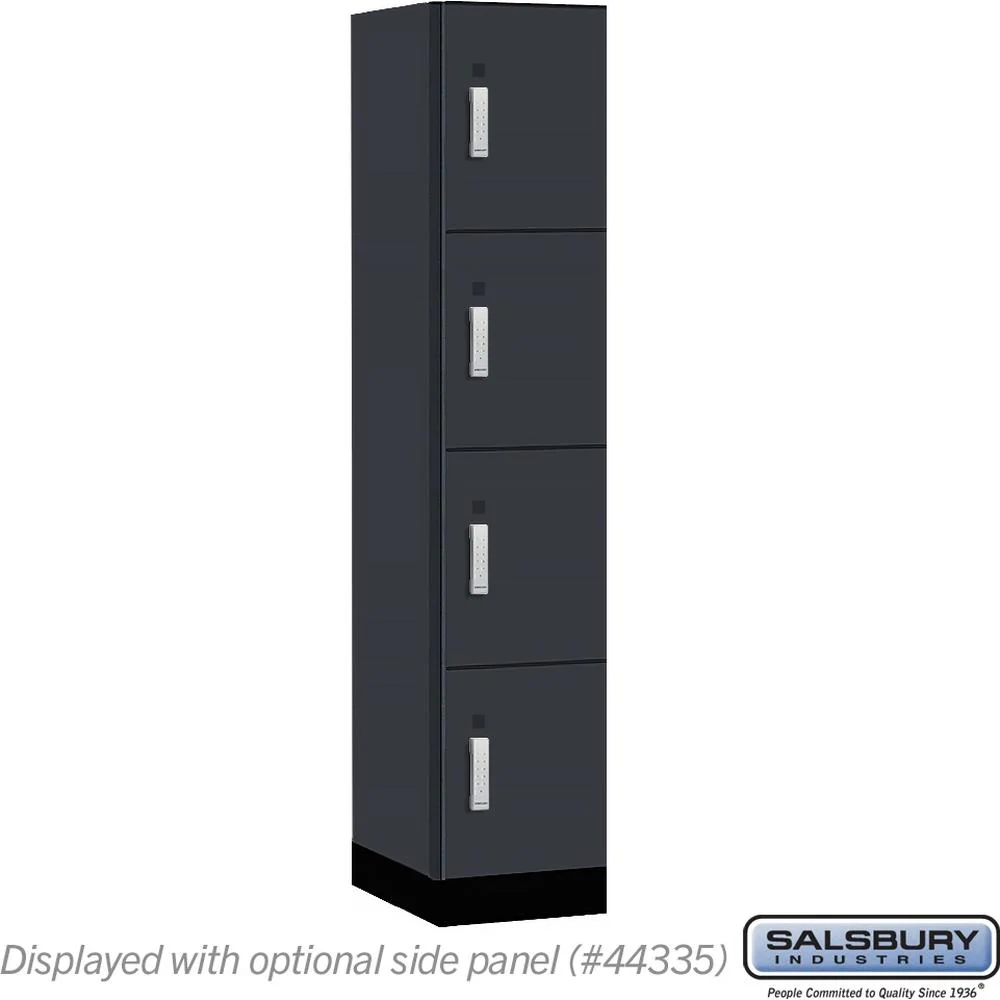 15" Wide Premier Wood Locker - Four Tier-1 Wide - 6 Feet High - 21" Deep by Salsbury - Image 17