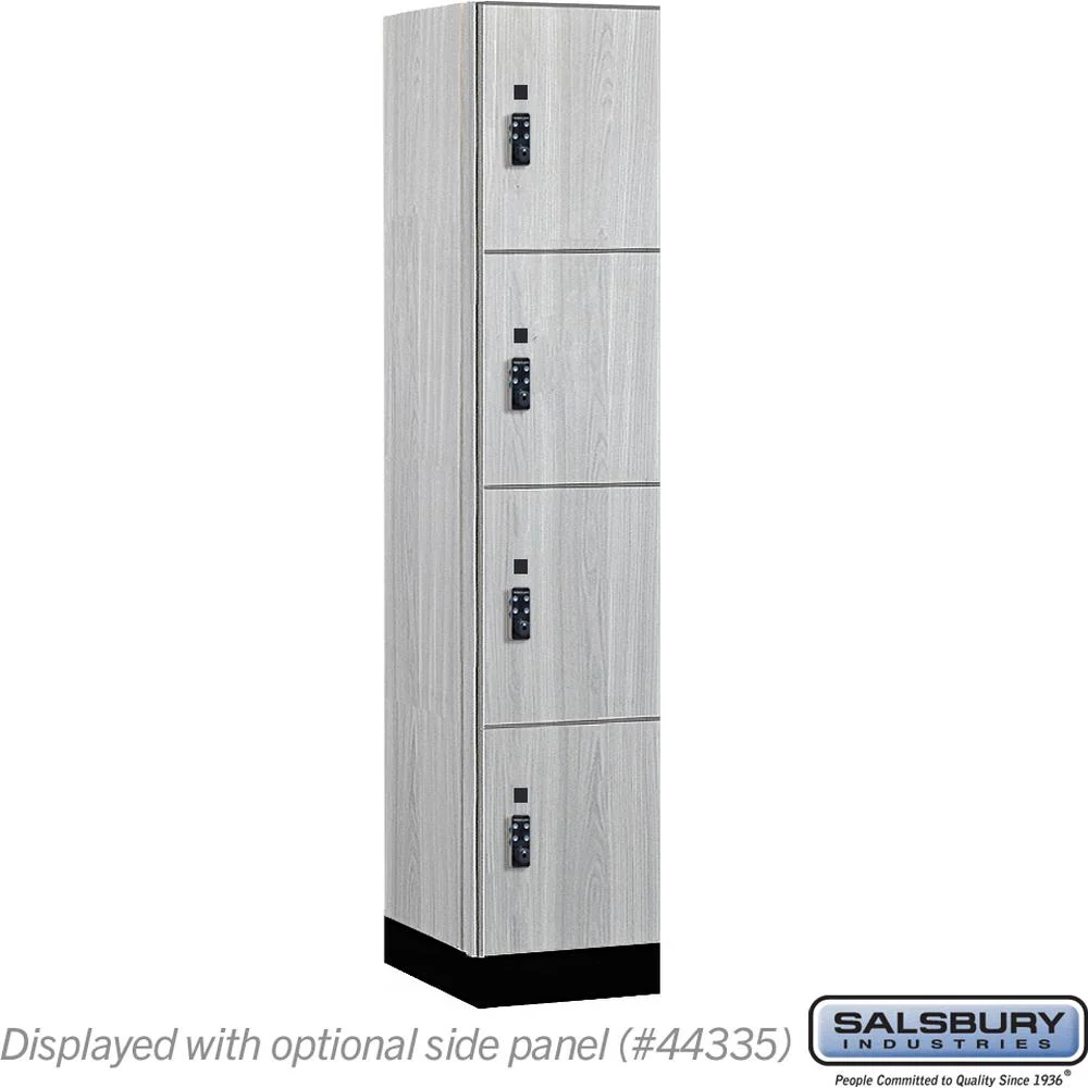 15" Wide Premier Wood Locker - Four Tier-1 Wide - 6 Feet High - 21" Deep by Salsbury - Image 27
