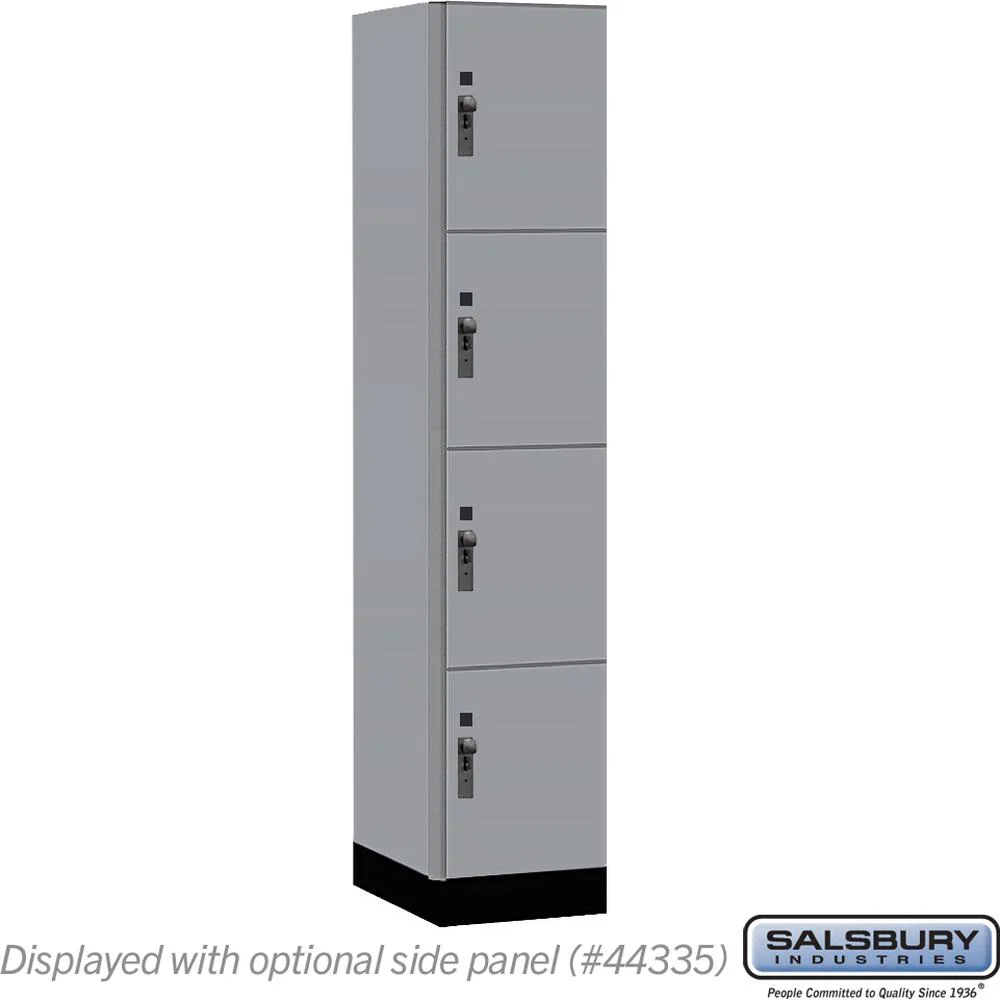15" Wide Premier Wood Locker - Four Tier-1 Wide - 6 Feet High - 21" Deep by Salsbury - Image 37