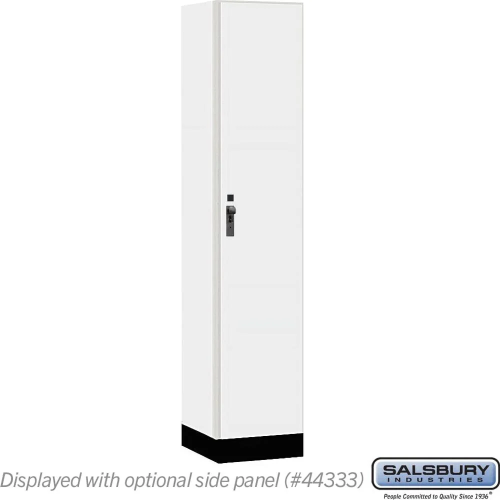 15" Wide Premier Wood Locker - Single Tier - 1 Wide - 6 Feet High - 18" Deep by Salsbury