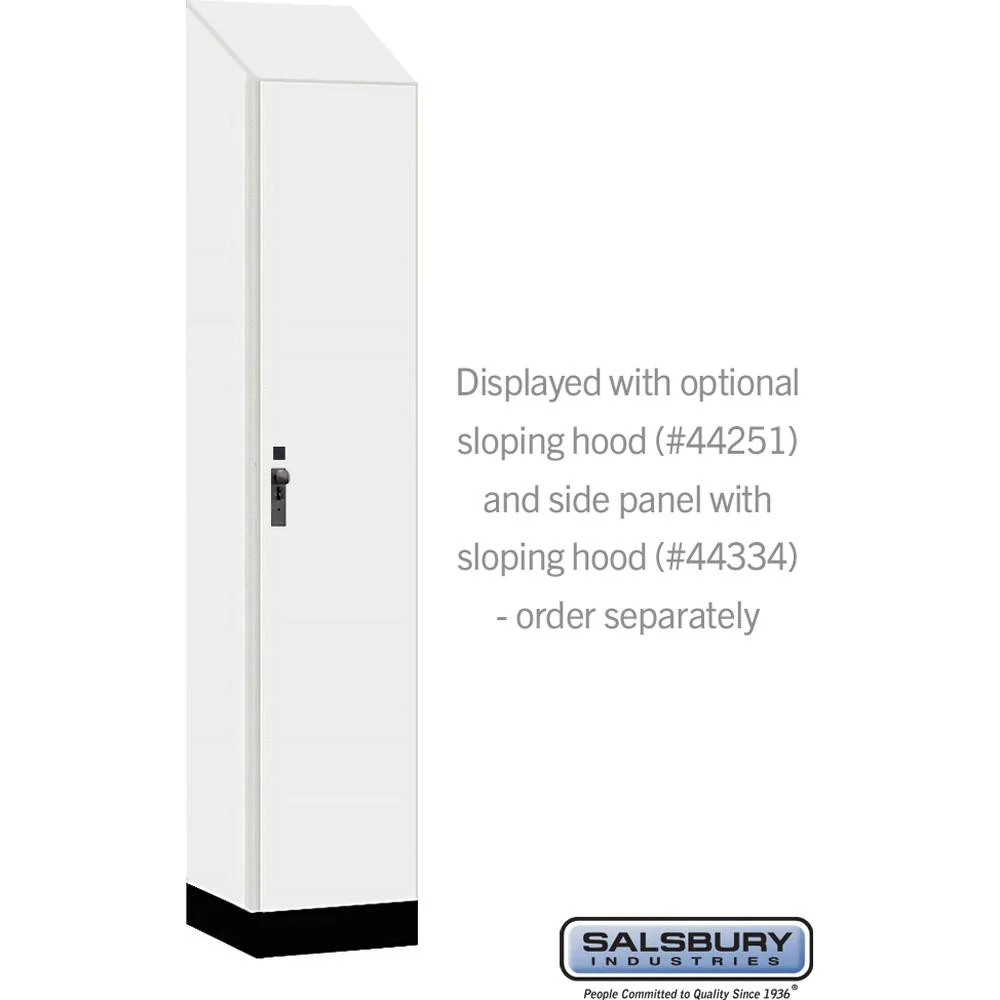 15" Wide Premier Wood Locker - Single Tier - 1 Wide - 6 Feet High - 18" Deep by Salsbury - Image 7
