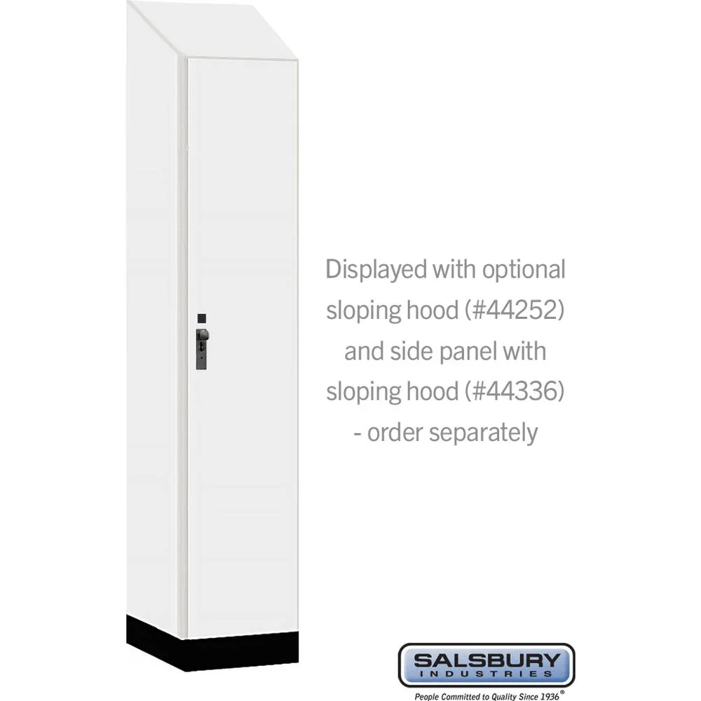 15" Wide Premier Wood Locker - Single Tier - 1 Wide - 6 Feet High - 21" Deep by Salsbury - Image 7