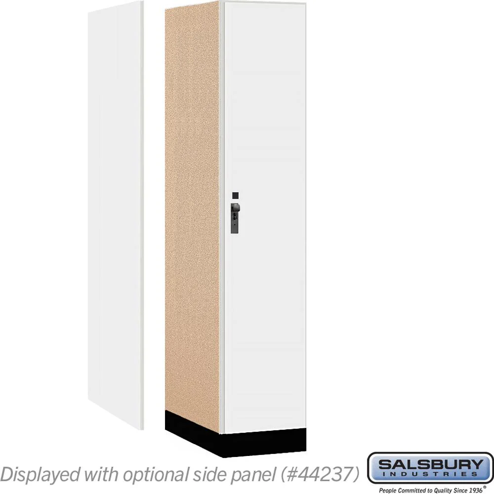 15" Wide Premier Wood Locker - Single Tier - 1 Wide - 6 Feet High - 24" Deep by Salsbury - Image 2