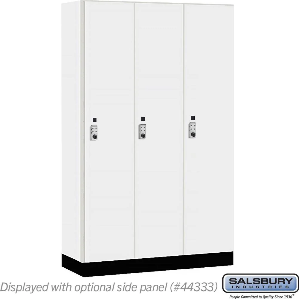 15" Wide Premier Wood Locker - Single Tier - 3 Wide - 6 Feet High - 18" Deep by Salsbury - Image 12