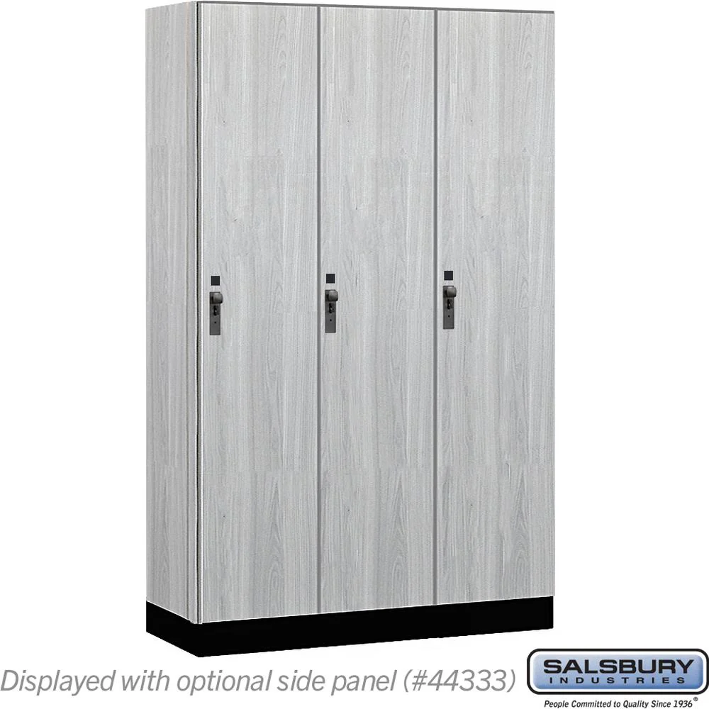 15" Wide Premier Wood Locker - Single Tier - 3 Wide - 6 Feet High - 18" Deep by Salsbury - Image 25