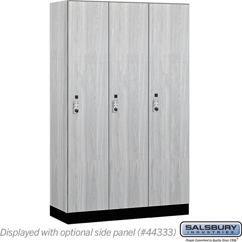 15" Wide Premier Wood Locker - Single Tier - 3 Wide - 6 Feet High - 18" Deep by Salsbury - Image 30