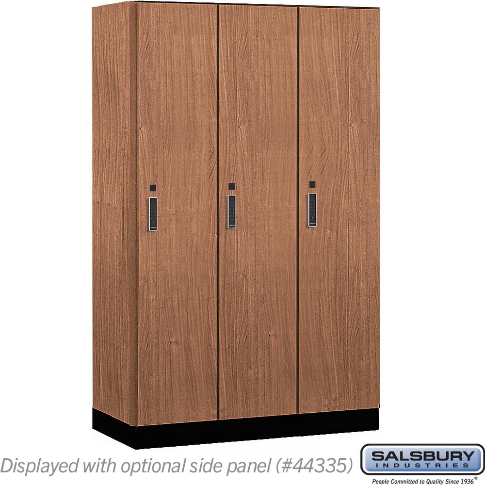 15" Wide Premier Wood Locker - Single Tier - 3 Wide - 6 Feet High - 21" Deep by Salsbury - Image 20
