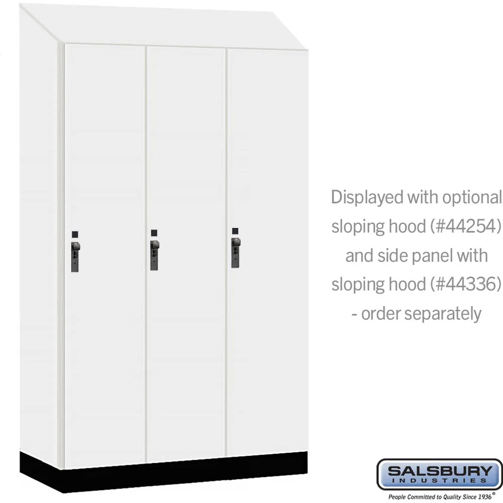 15" Wide Premier Wood Locker - Single Tier - 3 Wide - 6 Feet High - 21" Deep by Salsbury - Image 7