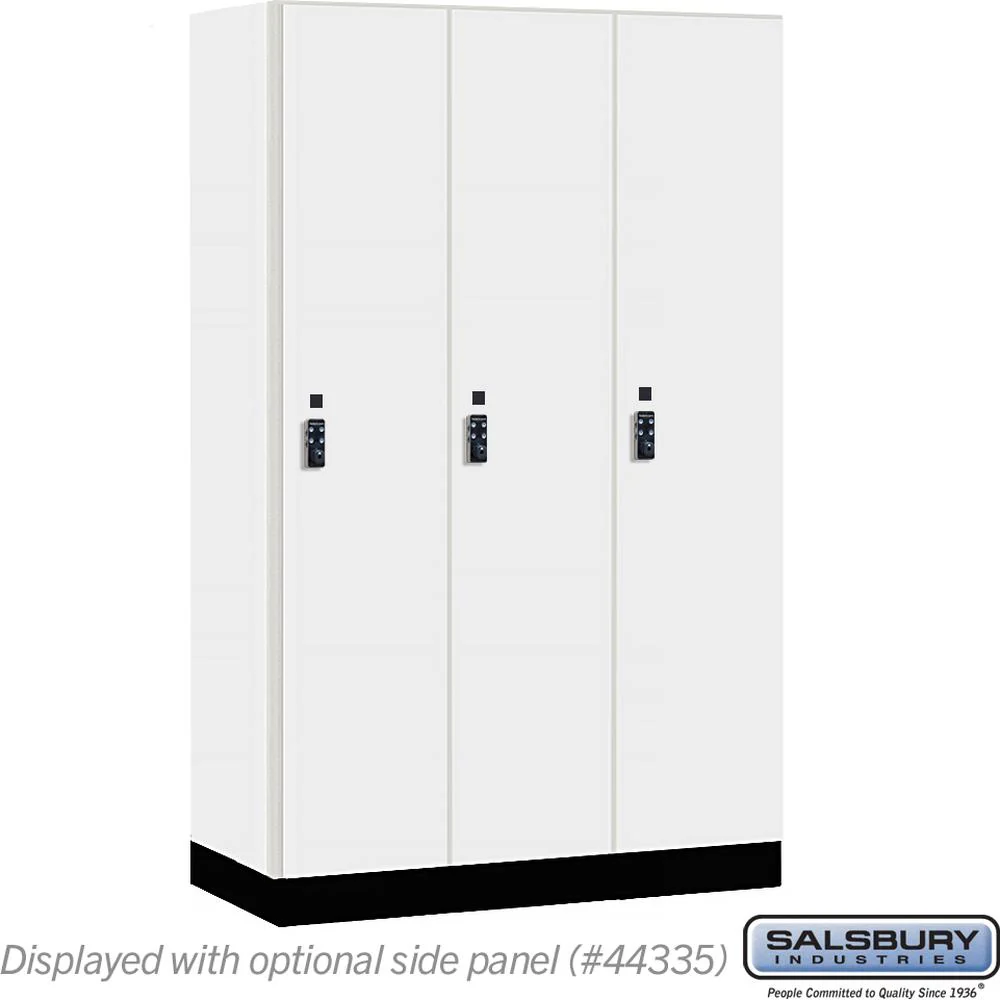15" Wide Premier Wood Locker - Single Tier - 3 Wide - 6 Feet High - 21" Deep by Salsbury - Image 9