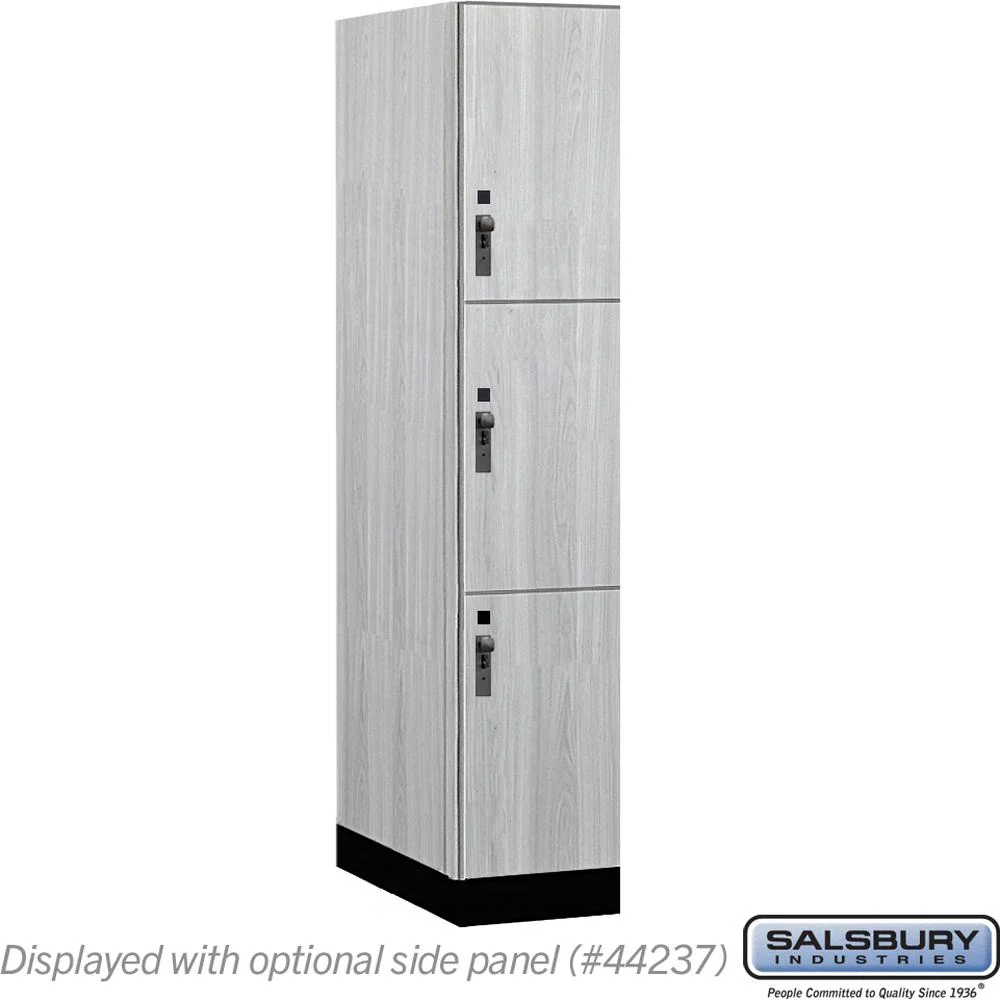 15" Wide Premier Wood Locker - Triple Tier-1 Wide - 6 Feet High - 24" Deep by Salsbury - Image 25