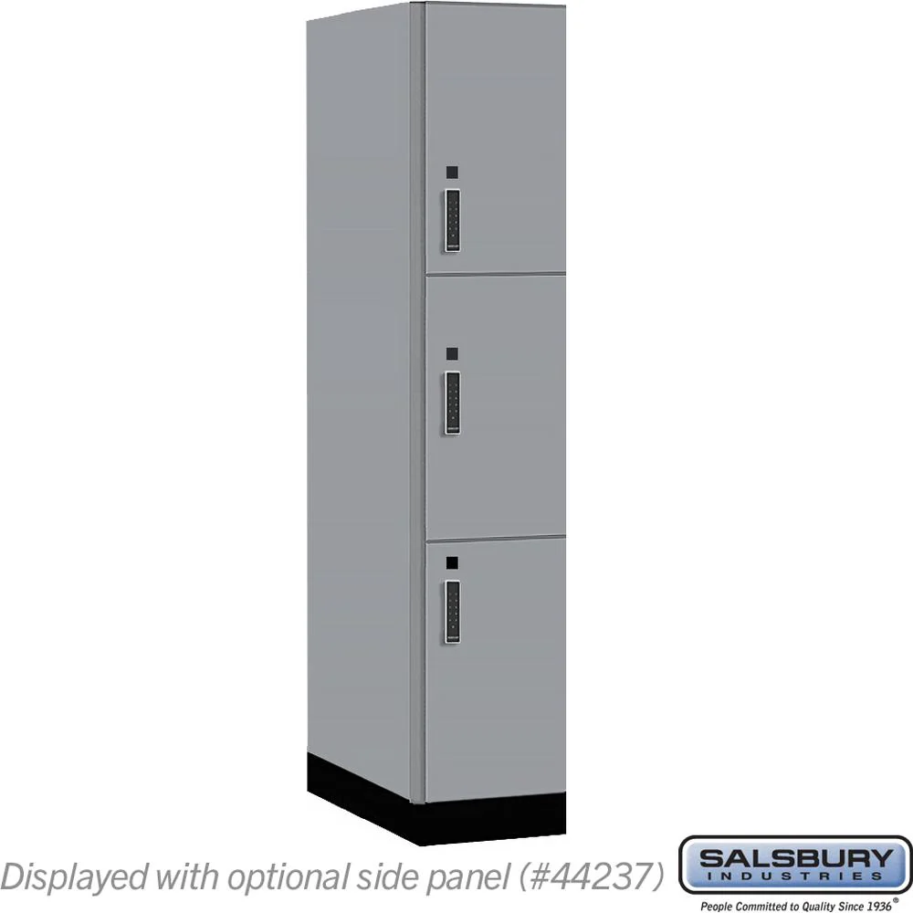 15" Wide Premier Wood Locker - Triple Tier-1 Wide - 6 Feet High - 24" Deep by Salsbury - Image 38