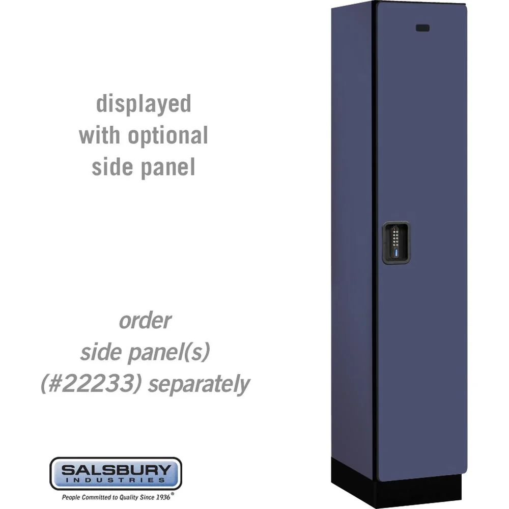 15" Wide Single Tier Designer Wood Locker - 1 Wide - 6 Feet High - 18" Deep by Salsbury - Image 13
