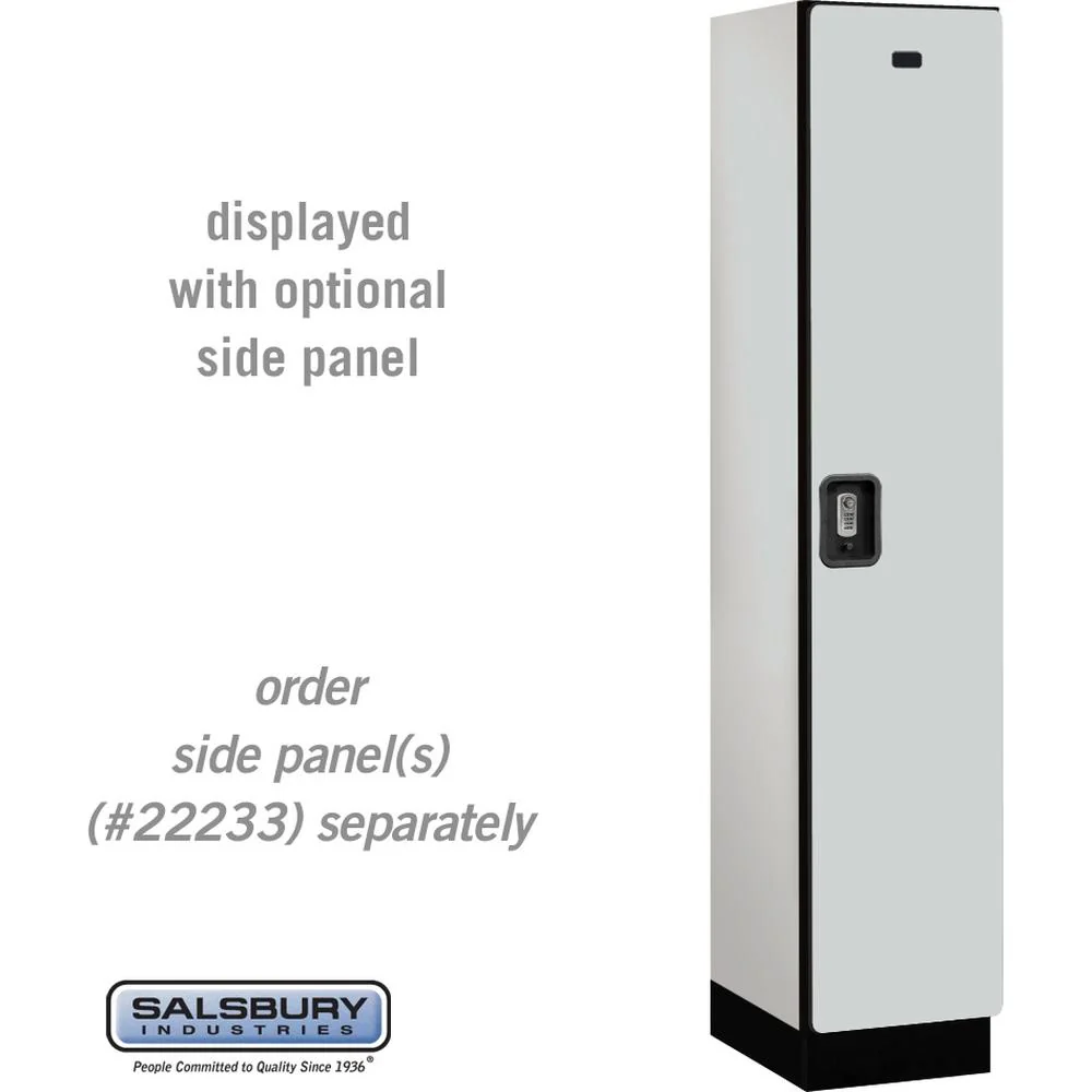15" Wide Single Tier Designer Wood Locker - 1 Wide - 6 Feet High - 18" Deep by Salsbury - Image 26