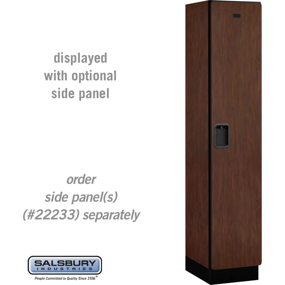 15" Wide Single Tier Designer Wood Locker - 1 Wide - 6 Feet High - 18" Deep by Salsbury - Image 27