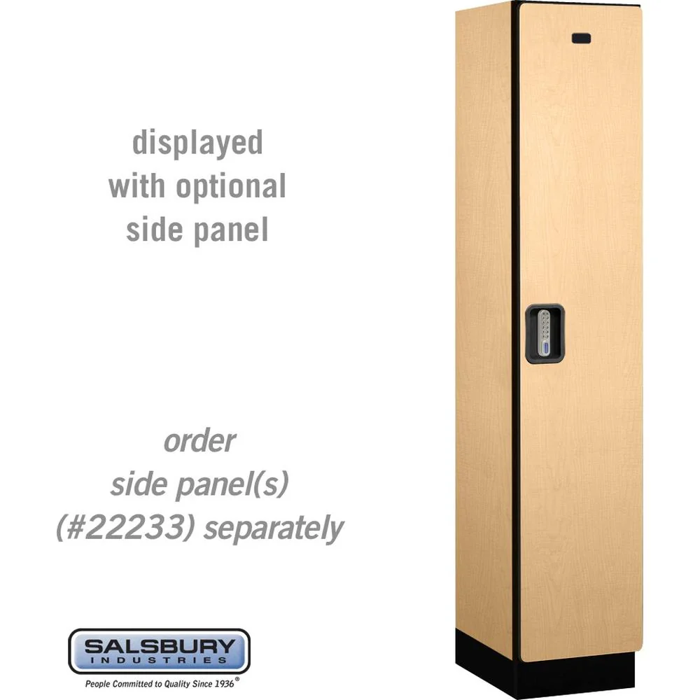 15" Wide Single Tier Designer Wood Locker - 1 Wide - 6 Feet High - 18" Deep by Salsbury - Image 35