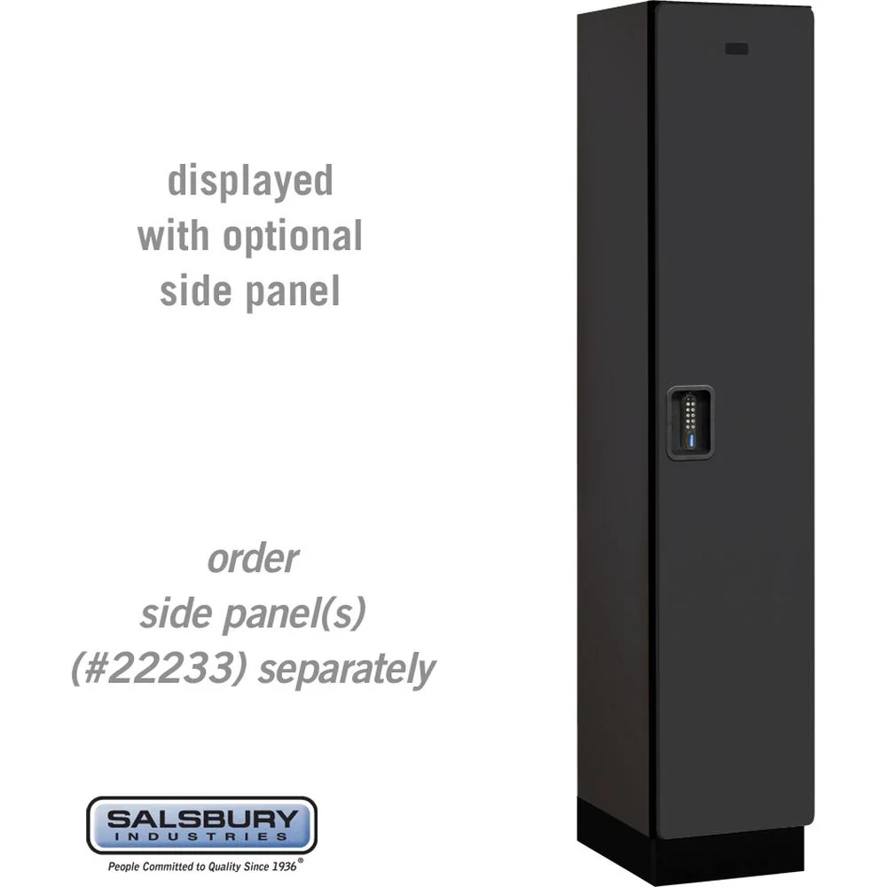 15" Wide Single Tier Designer Wood Locker - 1 Wide - 6 Feet High - 18" Deep by Salsbury - Image 8