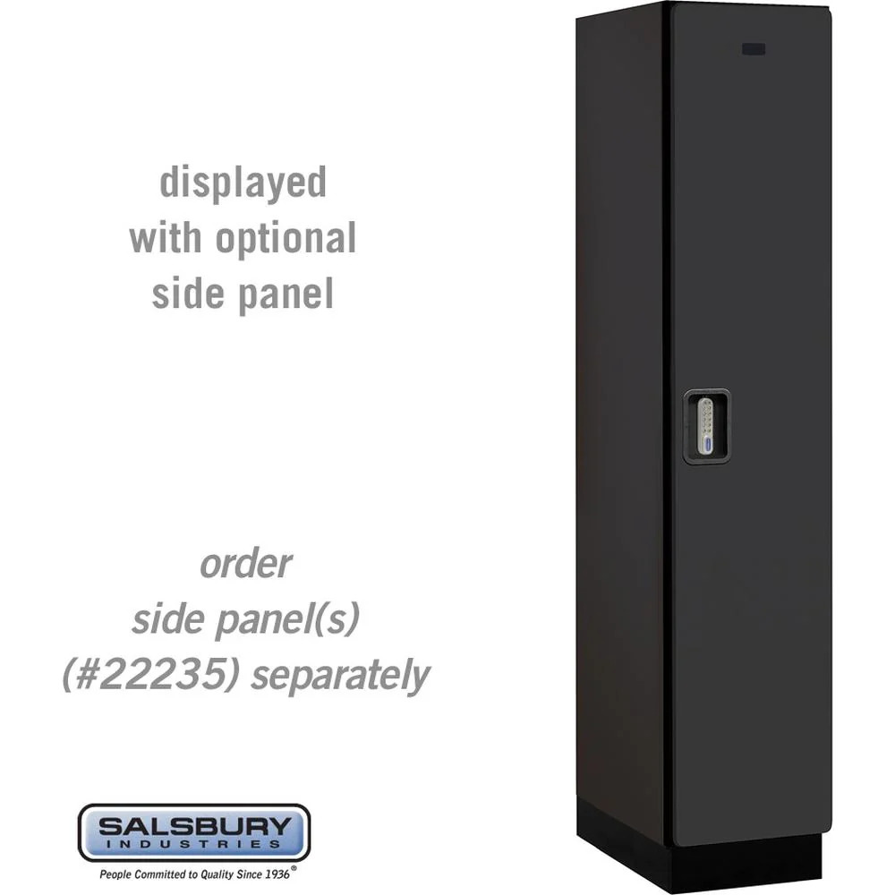 15" Wide Single Tier Designer Wood Locker - 1 Wide - 6 Feet High - 21" Deep by Salsbury - Image 10