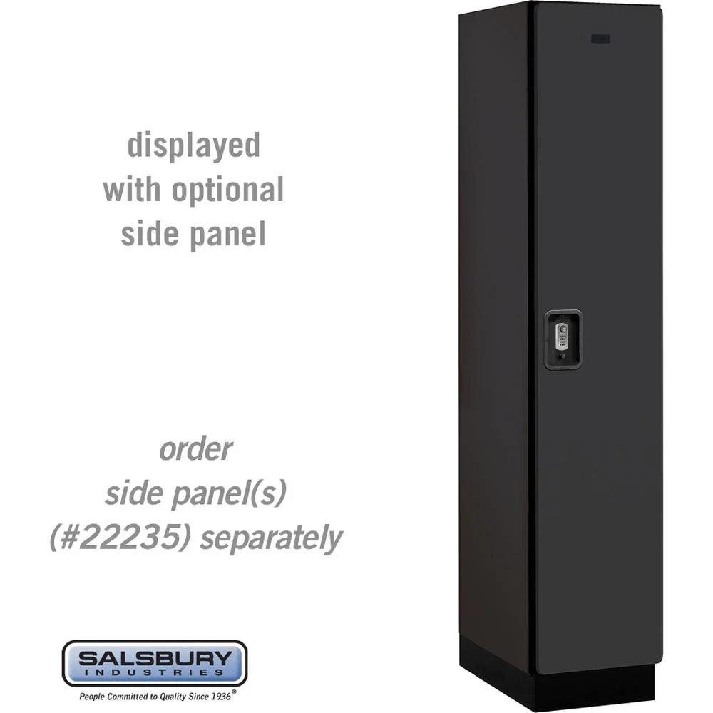 15" Wide Single Tier Designer Wood Locker - 1 Wide - 6 Feet High - 21" Deep by Salsbury - Image 11
