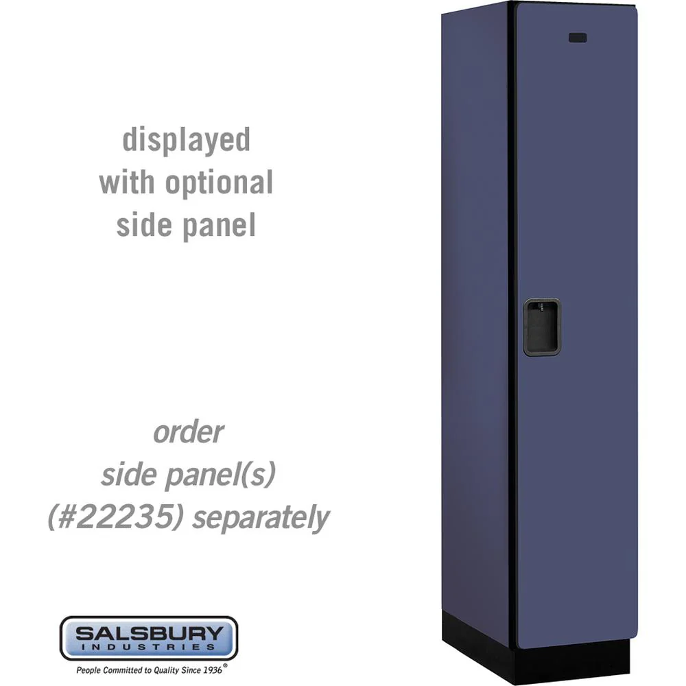 15" Wide Single Tier Designer Wood Locker - 1 Wide - 6 Feet High - 21" Deep by Salsbury - Image 12