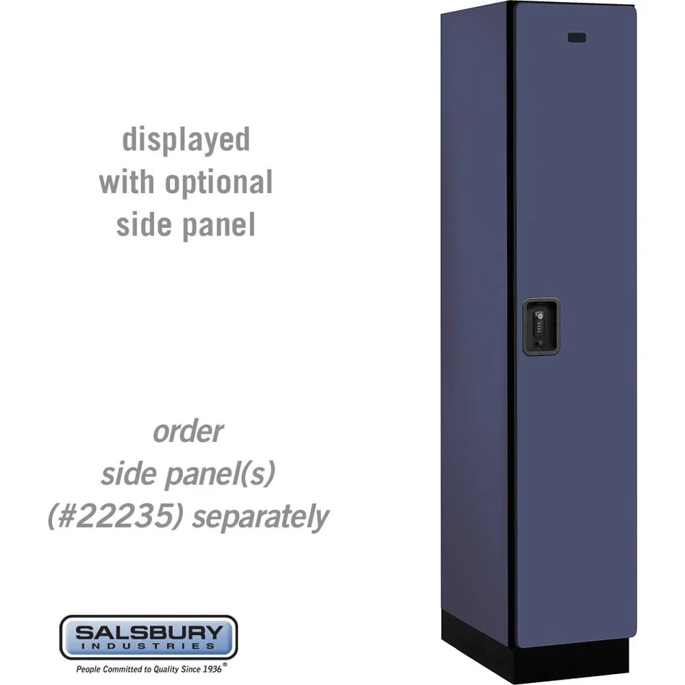 15" Wide Single Tier Designer Wood Locker - 1 Wide - 6 Feet High - 21" Deep by Salsbury - Image 14
