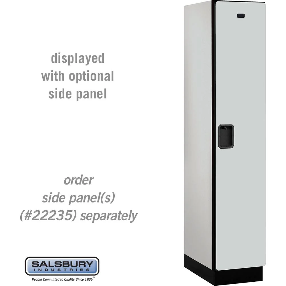 15" Wide Single Tier Designer Wood Locker - 1 Wide - 6 Feet High - 21" Deep by Salsbury - Image 22