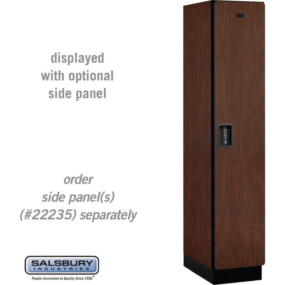 15" Wide Single Tier Designer Wood Locker - 1 Wide - 6 Feet High - 21" Deep by Salsbury - Image 28