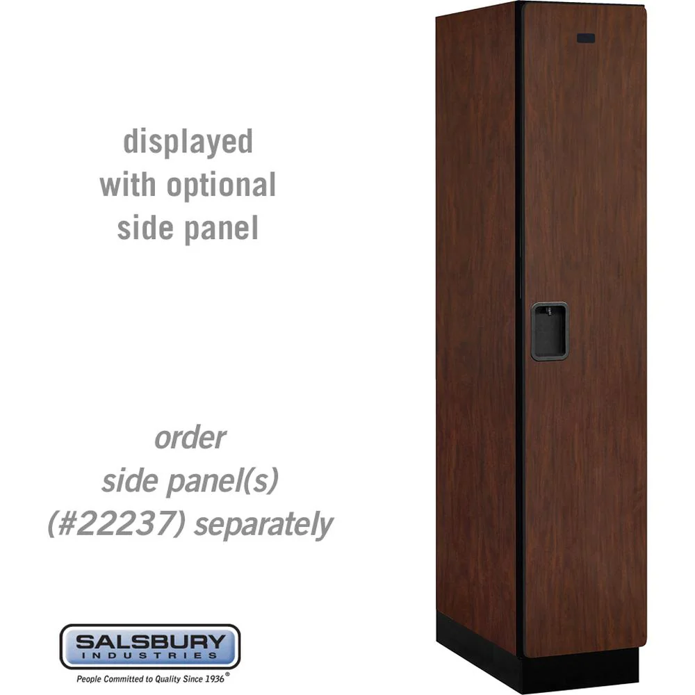 15" Wide Single Tier Designer Wood Locker - 1 Wide - 6 Feet High - 24" Deep by Salsbury - Image 27