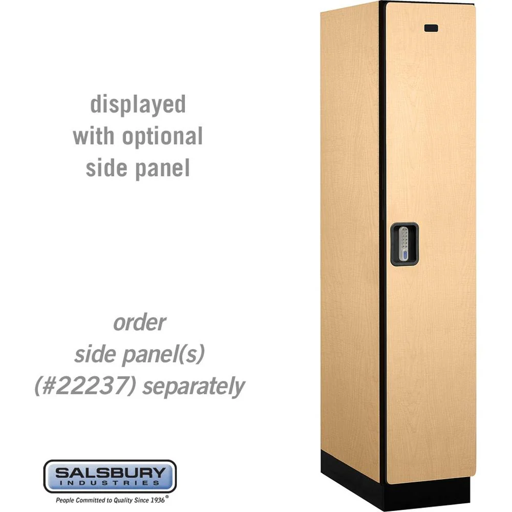 15" Wide Single Tier Designer Wood Locker - 1 Wide - 6 Feet High - 24" Deep by Salsbury - Image 35
