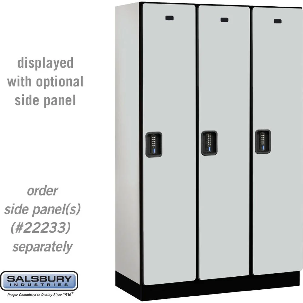 15" Wide Single Tier Designer Wood Locker - 3 Wide - 6 Feet High - 18" Deep by Salsbury - Image 23