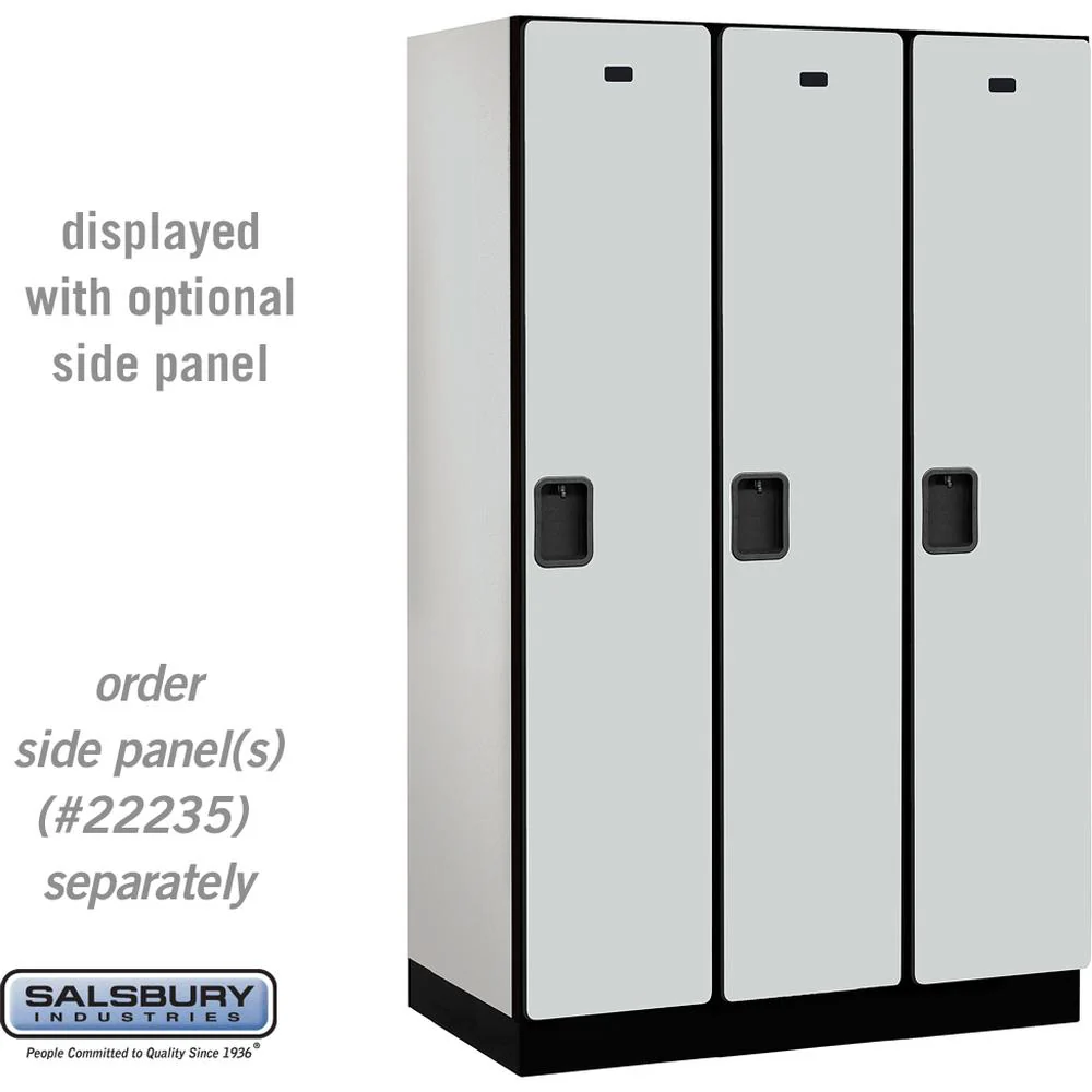 15" Wide Single Tier Designer Wood Locker - 3 Wide - 6 Feet High - 21" Deep by Salsbury - Image 22