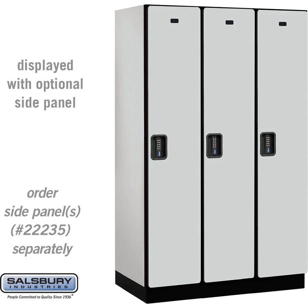 15" Wide Single Tier Designer Wood Locker - 3 Wide - 6 Feet High - 21" Deep by Salsbury - Image 23